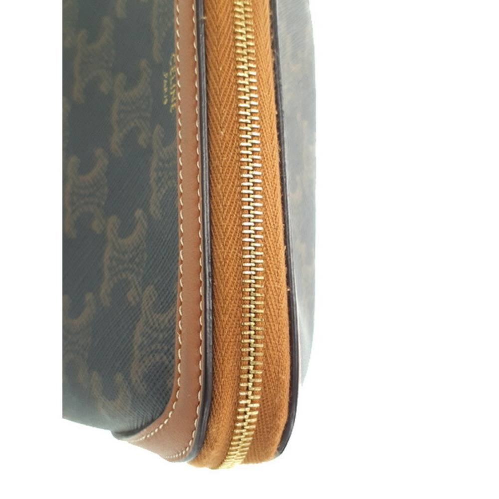 Celine Triomphe Canvas Cosmetic Pouch - Picture 6 of 9